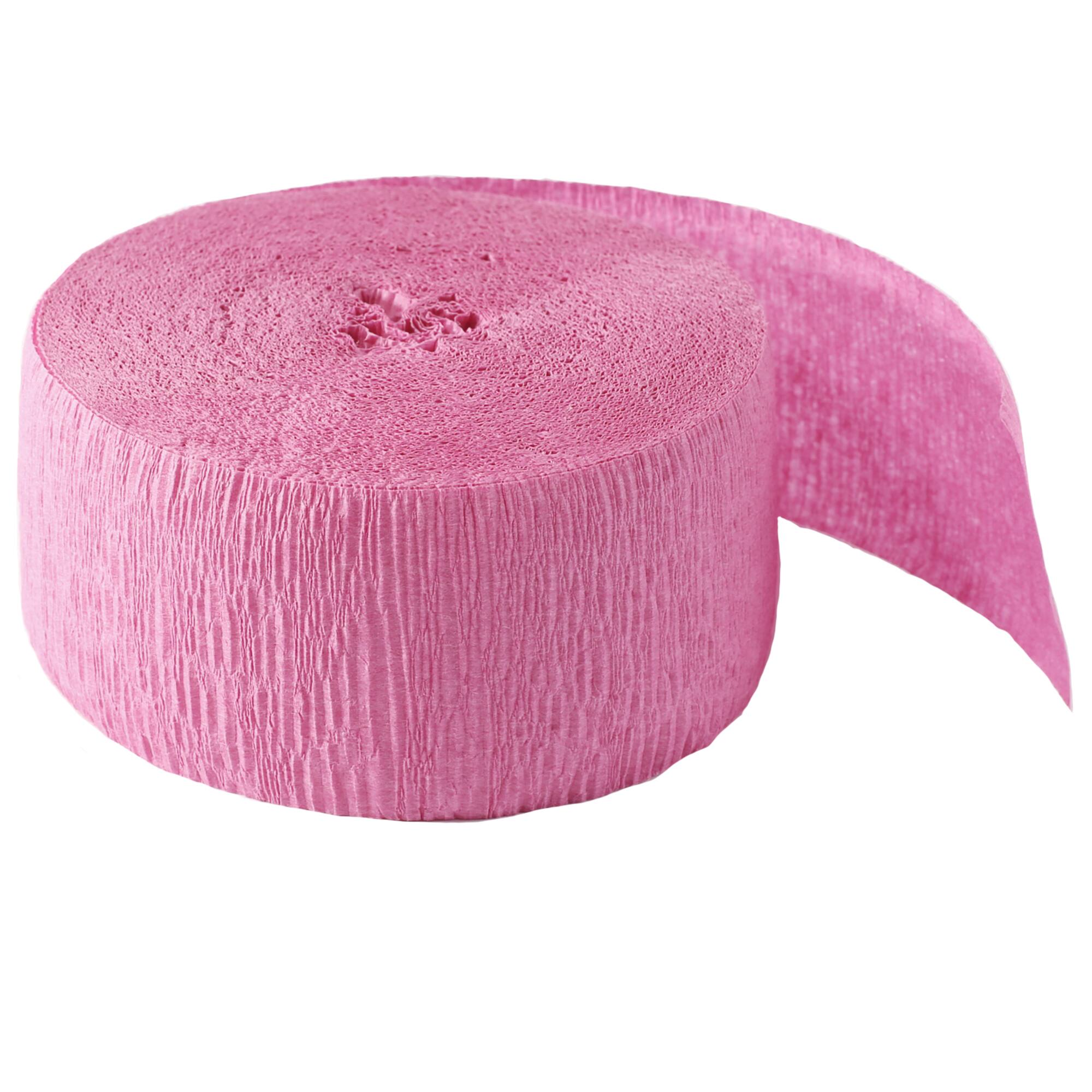 48 Pack: 81ft. Pink Crepe Streamer by Celebrate It™